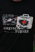 Greyson Turner 'Stitch Kit" Muscle Shirt (black)